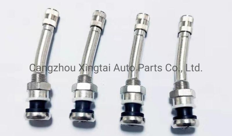 Alloy Tr413 Tr414 Valve Rubber Snap in Tubeless Tire Valve