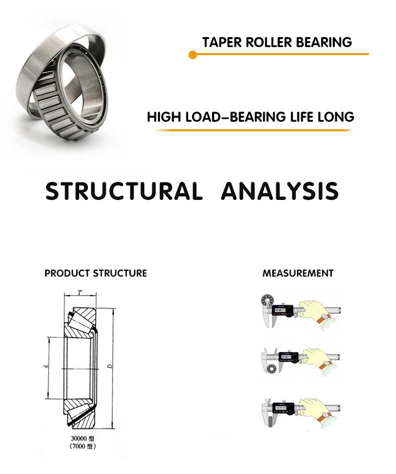 Tapered Roller Bearings for Steering Parts of Automobiles and Motorcycles 30206 7206 Wheel Bearing