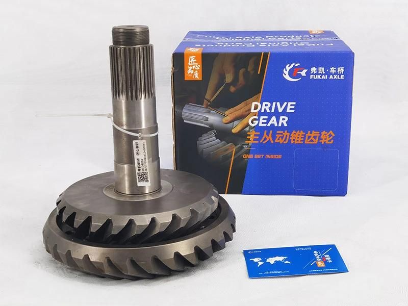 Hff2502044/45ck2bz 29/24 Middle Axle Bevel Gear for Foton Auman Ankai Benz Axle Truck Spare Parts