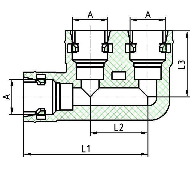 F Type Plastic Air Compressor Hose Quick Disconnect Pneumatic Coupler for Braking Air System