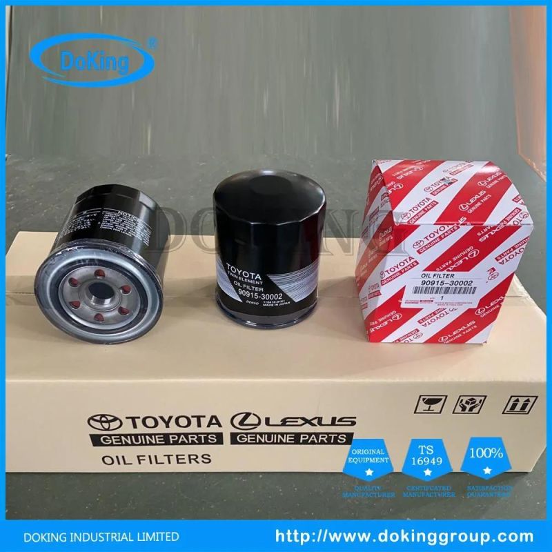 China Auto Parts Oil Filters 90915-30002 Toyota for Vehicles