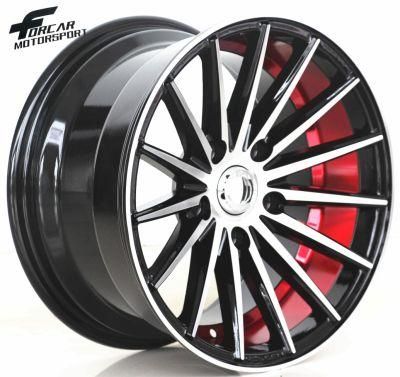 Machine Face Aluminum Rims Passenger Car Rims for Car