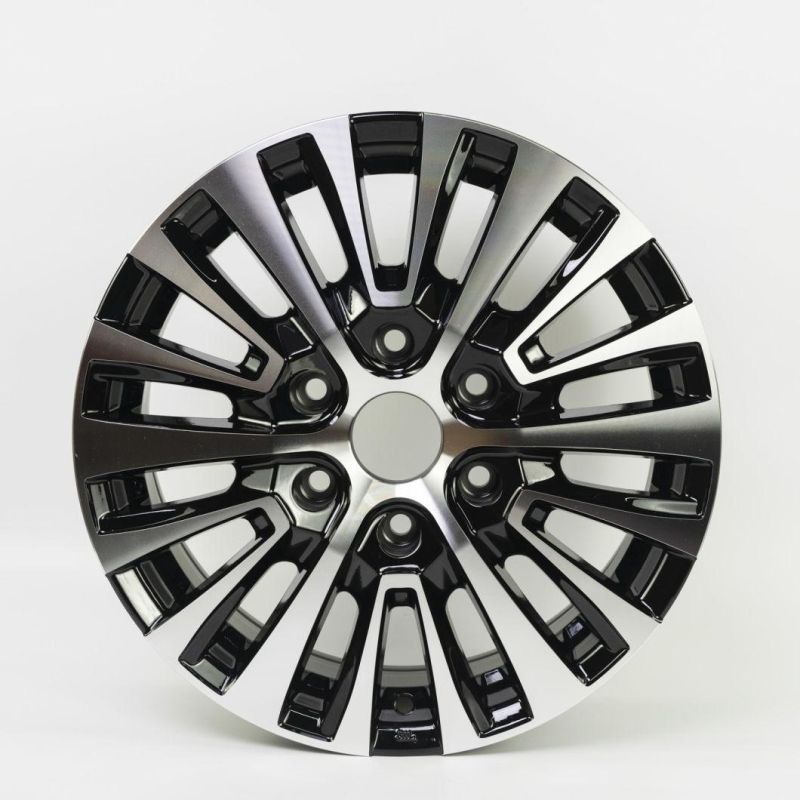 Multiple Spokes Well Polish 6 Hole Casting Wheel for Car