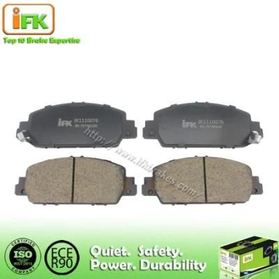 Auto Parts Semi-Metallic Ceramic Front Disc Brake Pad for Honda Accord Hr-V Xr-V Odyssey 45022t2ga00 Gdb3615/Gdb7901 D1654