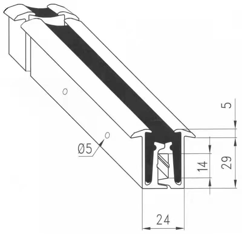 Polyurethane Hinge M Shaped High Quality for Truck Door