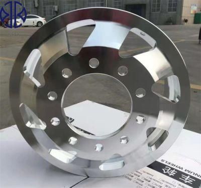 22.5&quot; 22.5X9.00 Polished OEM Replica Special Model Forged Bus Truck Trailer Dump Wheel Hub Tire Tyre Aluminum Alloy Wheel Rim