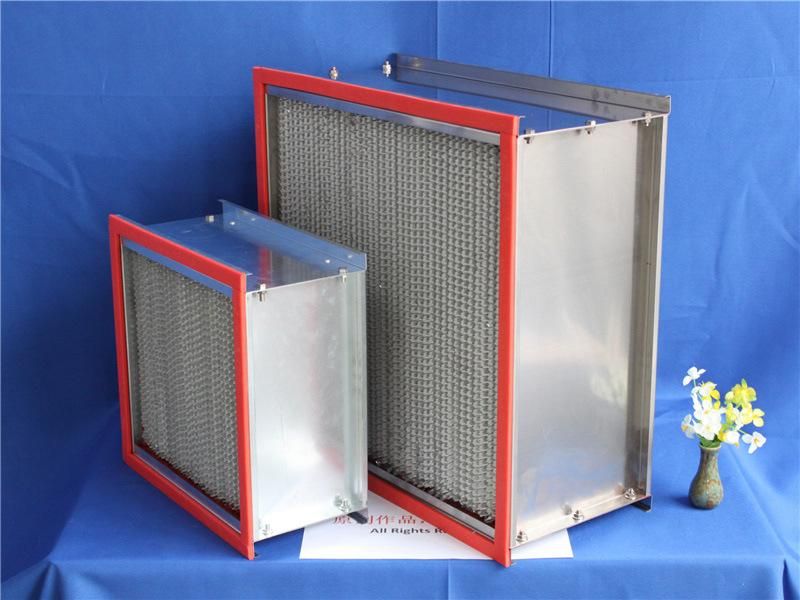 Low Resistance HEPA Filter for Clean Room Auto Parts