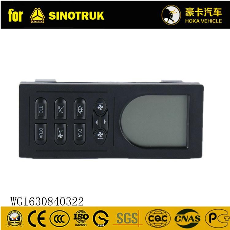 Original Sinotruk HOWO Truck Spare Parts Air Conditioning Control Panel Wg1630840322