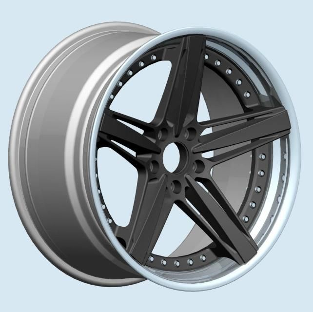 High-Quality Car Rim 17 to 22 Inch 5*120 5X112 18 19 Forged Car Alloy Rim Wheels