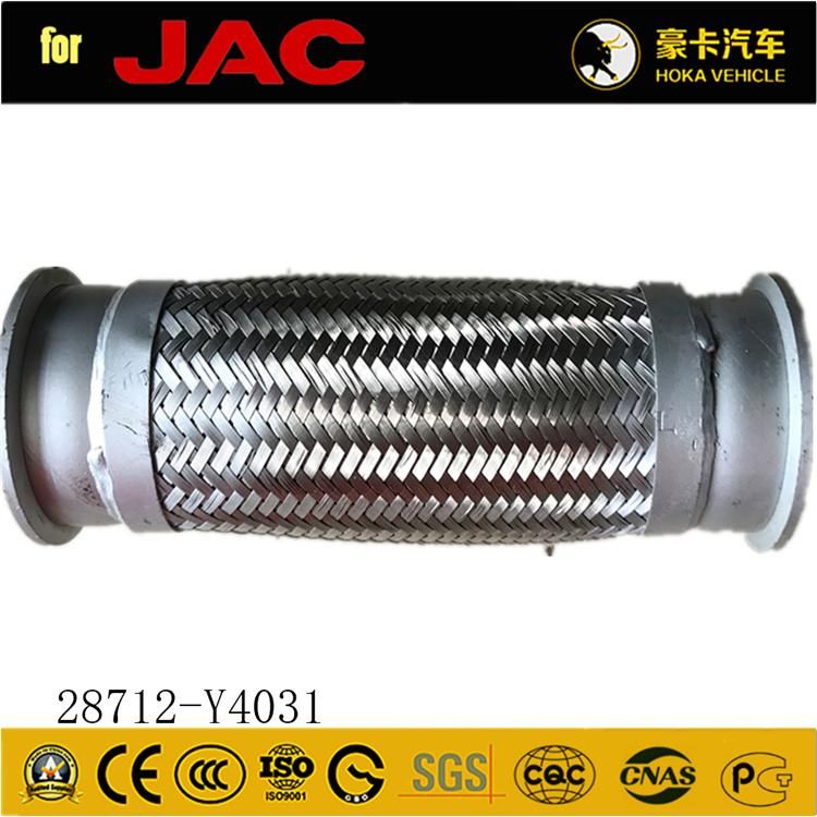 Original and High-Quality JAC Heavy Duty Truck Spare Parts Exhaust Tube 28712-Y4031