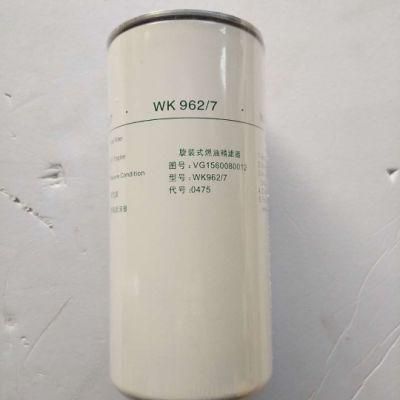 Sinotruk HOWO Truck Diesel Engine Spare Parts Fuel Filter Vg1560080012