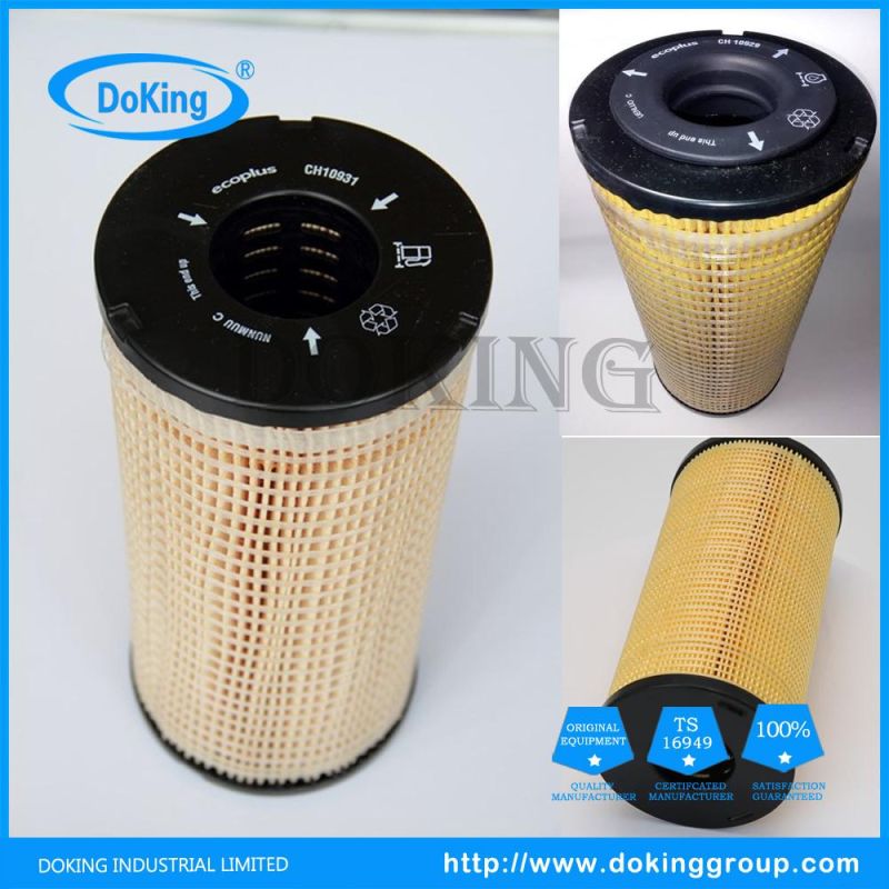 High Quality Auto Parts Oil Filter CH10929/CH10930/CH10931 for Heavy Vehicles