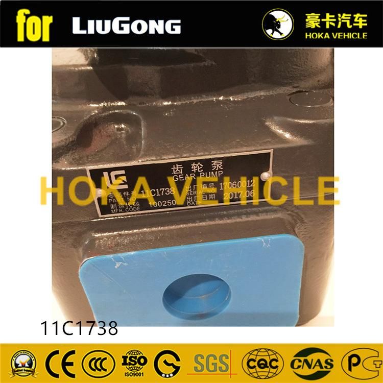 Original Wheel Loader Spare Parts Hydraulic Gear Pump 11c1738