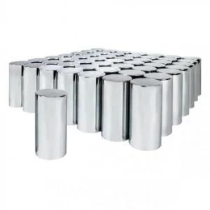 33mm Chrome Tube Plastic Nut Cover-Sync2105c