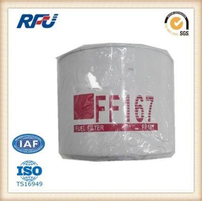 Auto Parts Fuel Filter FF167 for Fleetguard Engine Parts