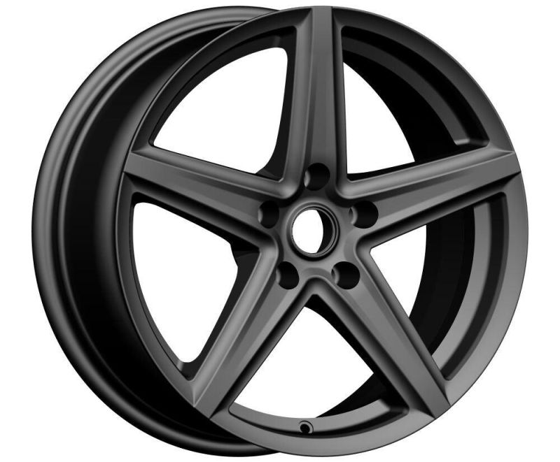 17inch Black 5spokes Wheel Rim Replica