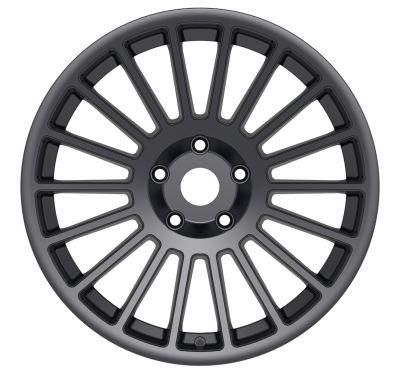 Wholesale Factory Price Sand Black Full Coating 18 Inch 5 Lug Alloy Wheels Rims