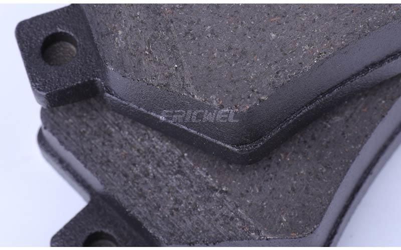 Top Quality Semi Metal Car Front Brake Pads with ISO9001 for Cars