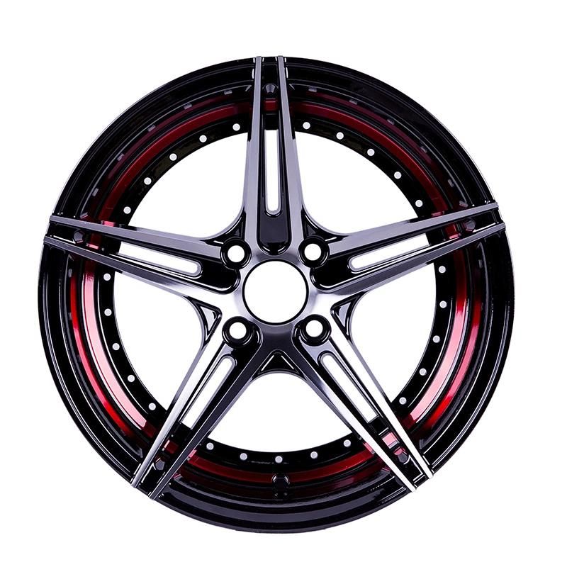 China OEM 15 Inch 4X100 Polish Lip BBS Auto Racing Car Aluminum Alloy Wheel Rim