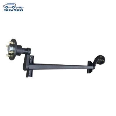 Trailer Drop Axles-50mm Square Beam Size-45mm Round Stub Axlesize-1400kg Capacity-100mm Dh