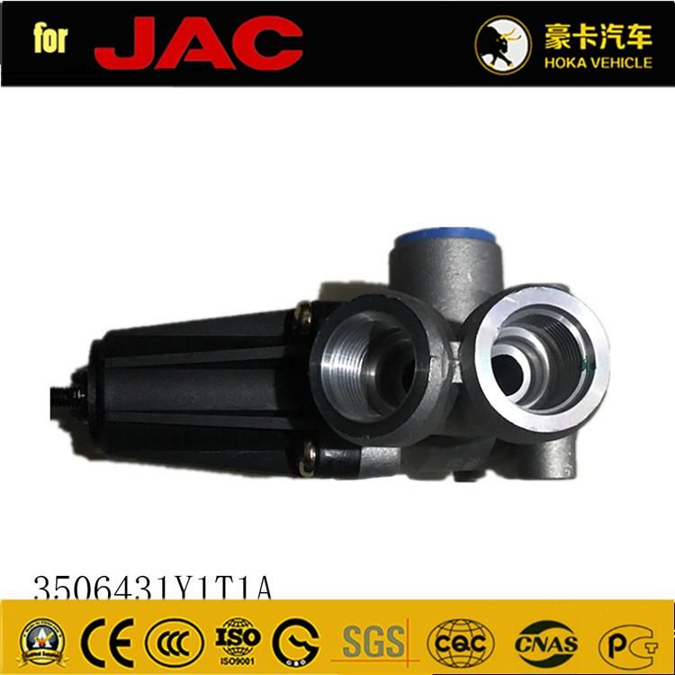 Original and High-Quality JAC Heavy Duty Truck Spare Parts Single Way Valve 350643y1t1a