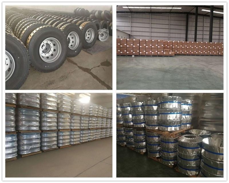 OEM Brand 8.5-20 for 11.00r20 Tyre Tire Truck Trailer Heavy Duty Cheap Bus Dump Tube Steel Wheel Rim