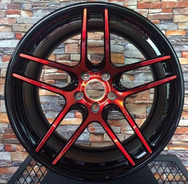 18"19"20"21"22"Inch Aluminum Alloy 20 Inch 2 Piece Forged Wheels