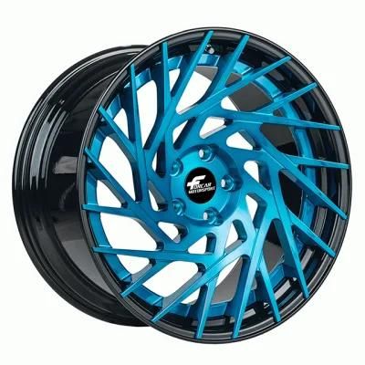 Two Pieces Customized Forged Aluminum Car Alloy Wheel Rims