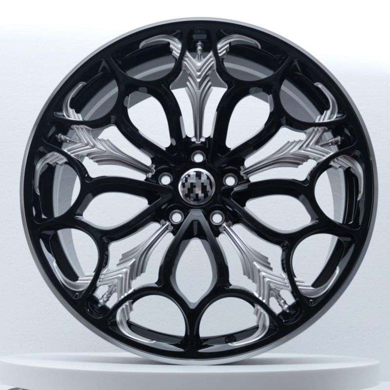 Manufacturer 18X8.5 18X9.5 5X112 Silver Matt Black Gunmetal Machine Face Car Aluminium Alloy Wheels Car Forged Wheels