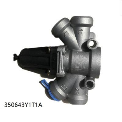 Original and High-Quality JAC Heavy Duty Truck Spare Parts Single Way Valve 350643y1t1a