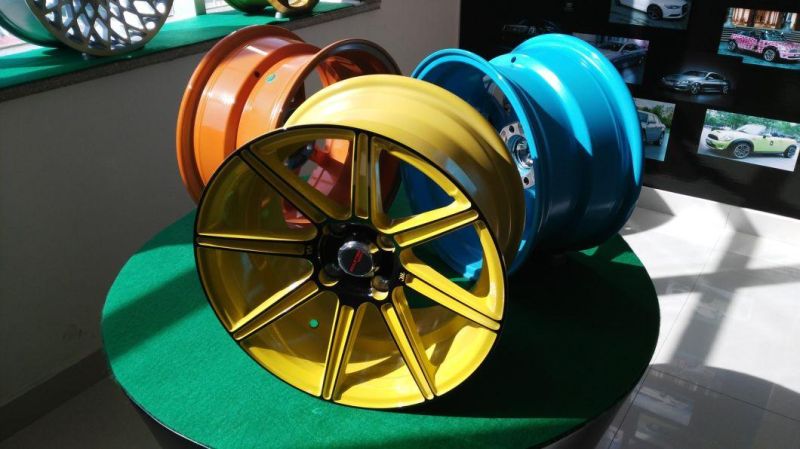 High Quality Car Alloy Wheel, Wheel Rim with 15X6.5f 17X7.5f