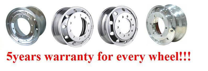 Light Weight Wheel Alloyrims / Alloy Wheel / Aluminum Wheels for Heavy Duty Truck and Trailer (22.5X7.50, 22.5X8.25, 22.5X9.00)