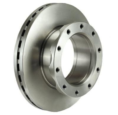 Casting Iron and Machining Automobile Parts Front Disc Brake Rotor