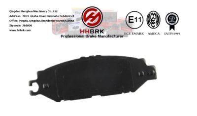 D613 Brake Pads, Low Wear, No Noise, Chinese Factory, Auto Parts Ceramic Metallic Carbon Fiber, Low Dust, Long Life Lexus