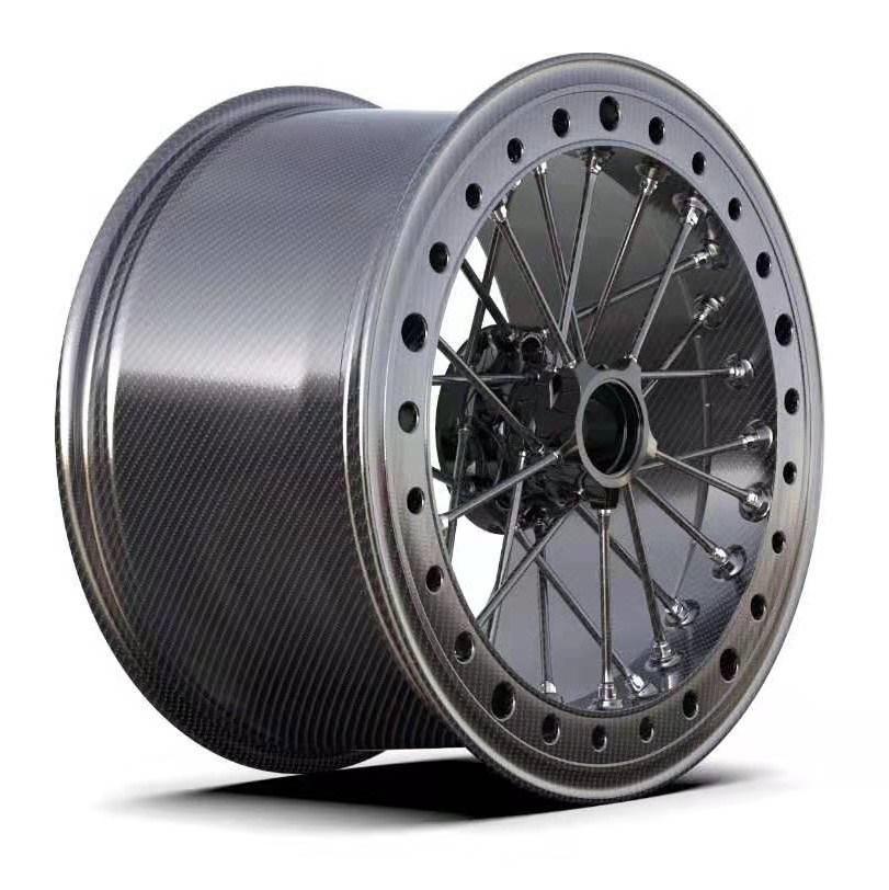 Am-FC-004 Full Carbon Fibre Spokes Car Wheel