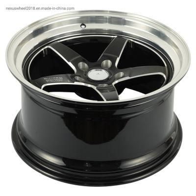 Deep Double Lip Alloy Rim with 5 Spokes