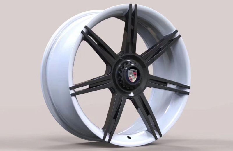 1 Piece Forged Alloy Wheel with 2 Colors