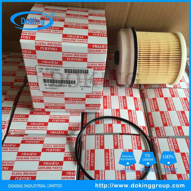 China Filter Supplier Fuel Filter 98162897 for Isuzu