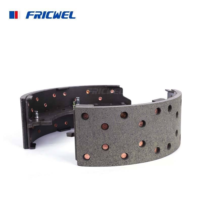 New Brake Shoes No Hurting The Drum Stronger Cost-Effective Steel Rivets with ISO/Ts16949