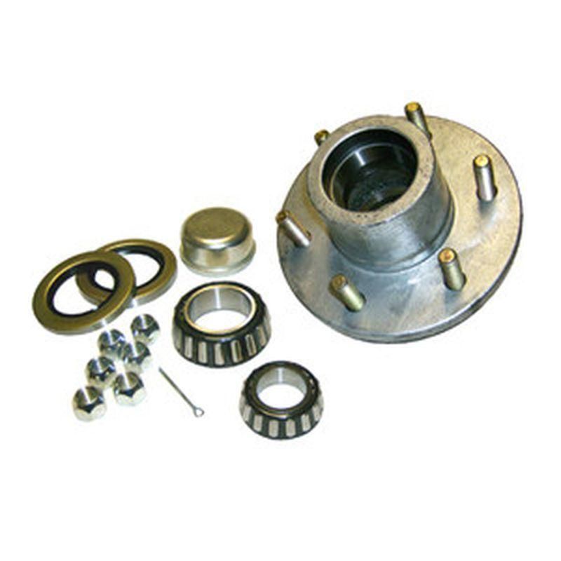 HOLDEN LAZY TRAILER HUBS 5/108 PCD & S/L BEARINGS