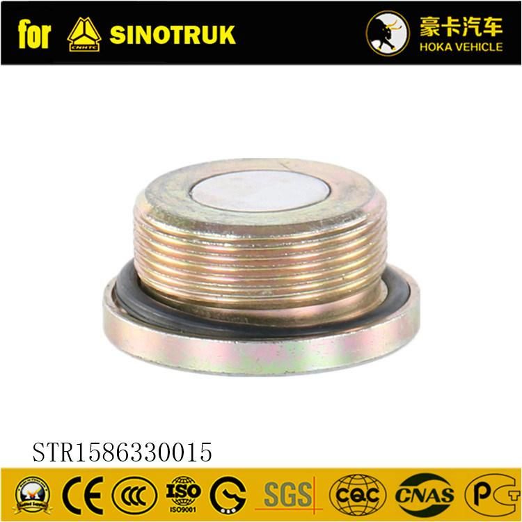 Original Sinotruk HOWO Truck Spare Parts Oil Sump Oil Drain Screw Plug Str1586330015