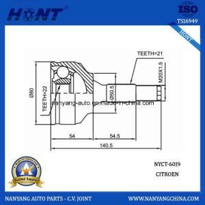 Citroen Outer Axle Shaft Parts- CV Joint (NYCT-6019)