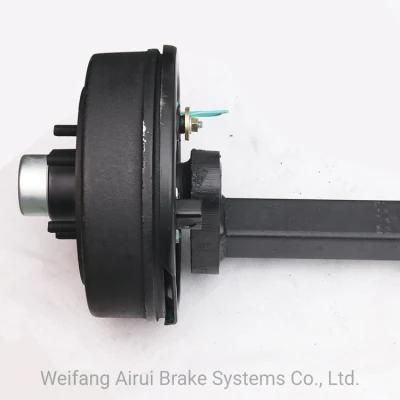 Hydraulic Axle Trailer Brake System 40 Squares 65&prime; &prime; 1650mm for Mover Caravan Camper 3 Trailer Axle Eje