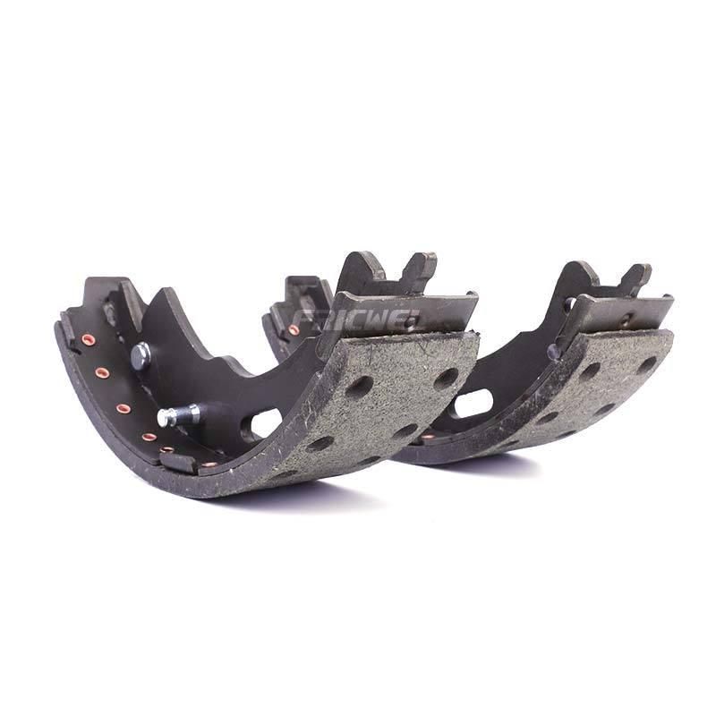 Customized ISO/Ts16949 Approved Non-Asbestos Black Particle Brake Shoes for All Kinds of Cars