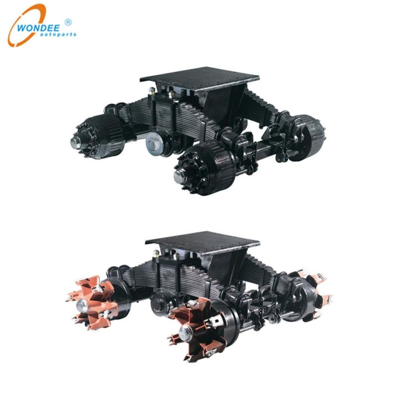 24t 28t 32t 36t Bogie Boogie Suspension for Semi Trailer