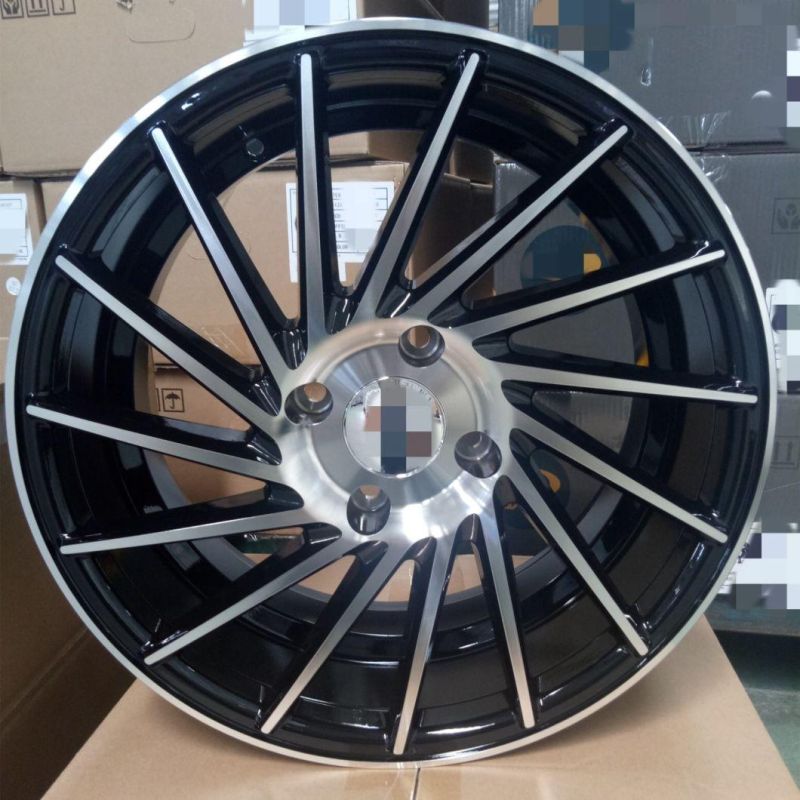 New Design 14 15 16 Inch Aluminium Rim 14*6/15*6.5/16*7/17*7 Et: 26/35 C. B: 57-73.1 H/P. C. D: 4/5*100/114.3 Alloy Wheel Mags for Sale