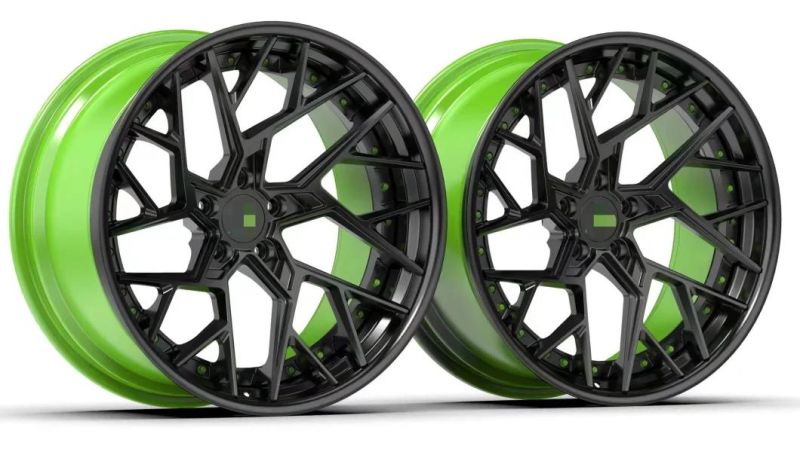 17-22 Inch Car Rims Aviation Aluminum Alloy 6061 Forged Alloy Car Wheels