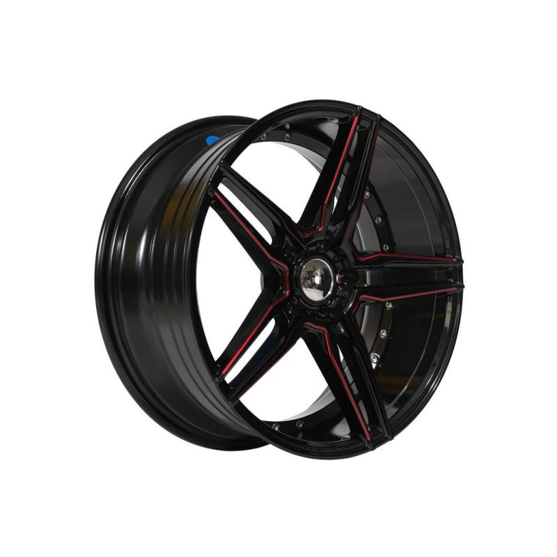 High Quality Alloy Car Rim, 18-Inch to 22-Inch Forged Alloy Car Wheel