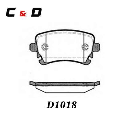 Auto Parts Gdb1557 Rear Brake Pad Set D1018 for Audi A6 Quattro 2005-2011