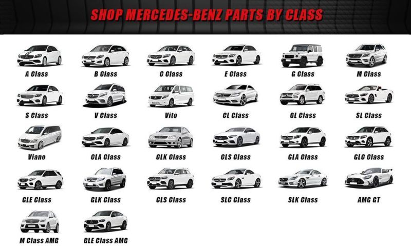 Bbmart Auto Spare Car Parts Factory Wholesale All Front Rear Left Right Drive Shafts for Mercedes Benz Gla Cla S C Class W210 W213 W221 S210 S211 W204 W207 C300